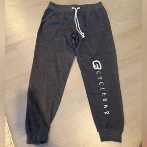 Cyclebar gray sweatpants